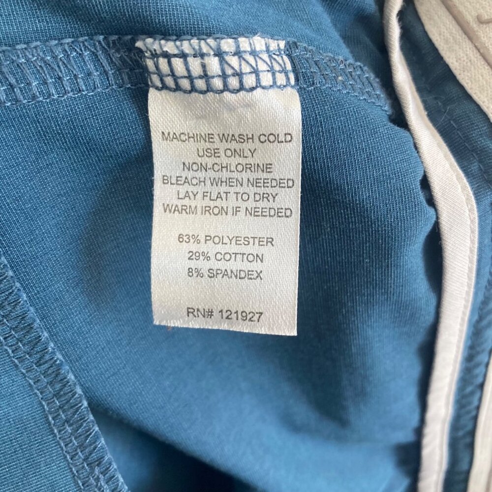 Johnnie O Mens Blue Performance Calcutta Golf Shorts 40 Chino Stretch - Picture 4 of 9